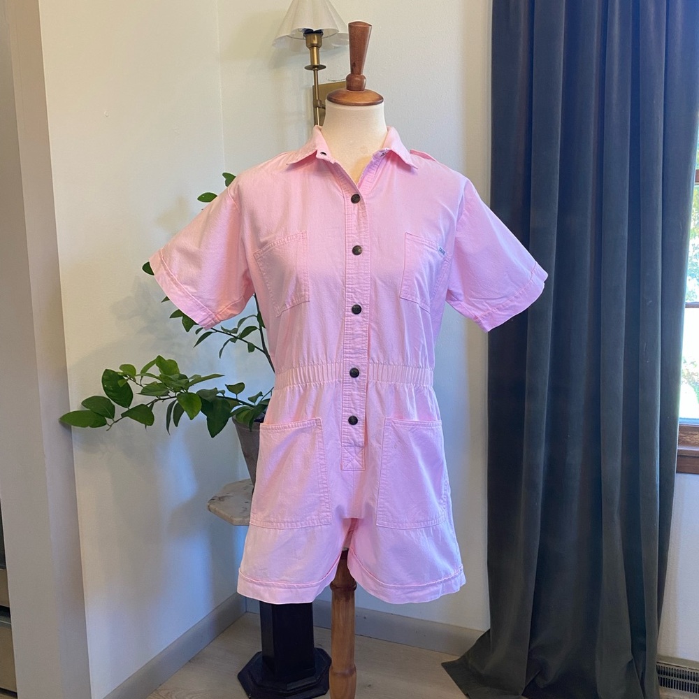 Vintage Pink Barbiecore Romper